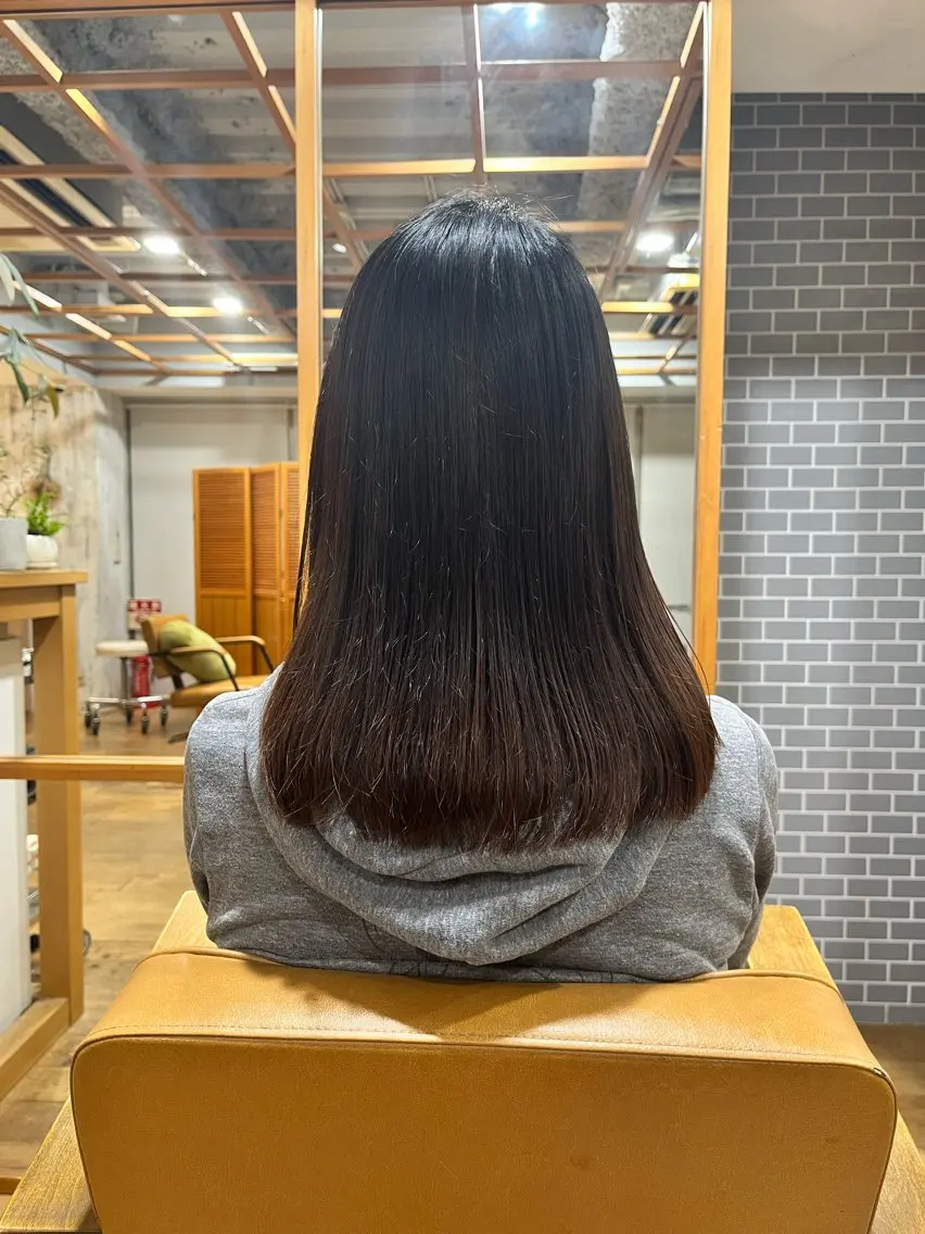 ミディアム おの ももか /京急富岡のヘアスタイル