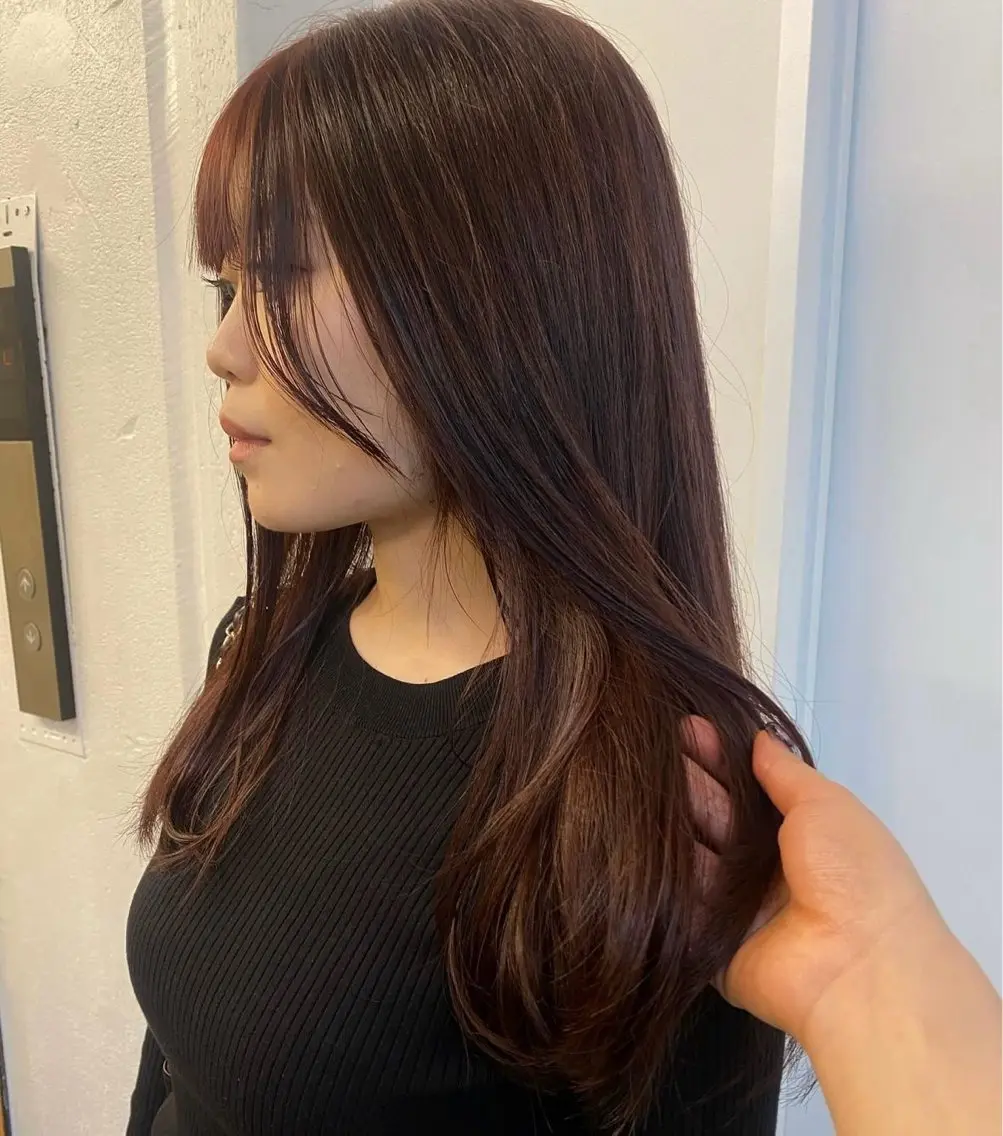 【5月特別価格🧸🌸】カット✂️ + 透明感ワンカラー + 2step トリートメント🛁🫧の写真