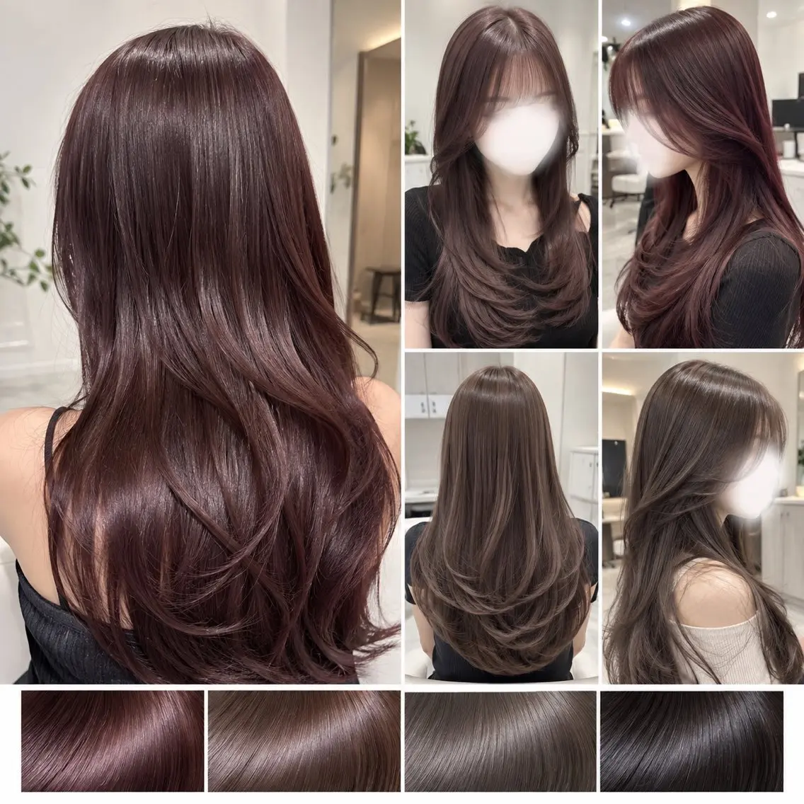 【🌟今だけ🌟】 🩵人気No.1🩵透明感×艶カラー+Aujua🫧の写真