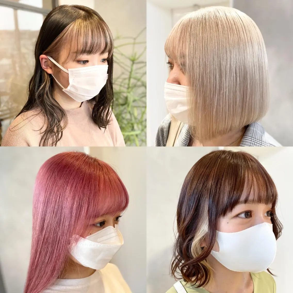 ショート カラー ハイトーン×レイヤー ／遠藤将太のヘアスタイル