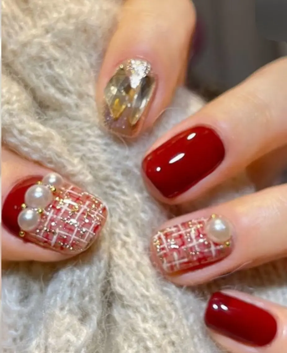 ネイル ハンドネイル H3 Nail Tsuki🦋💙のネイルデザイン