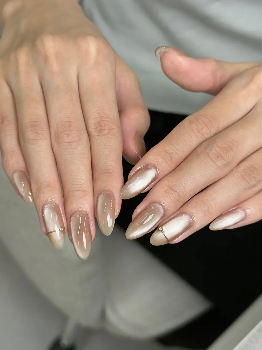 ネイル アートネイル ジェルネイル 韓国ネイル ロングネイル 持ち込み ハンドネイル Blingg NailStudioのネイルデザイン