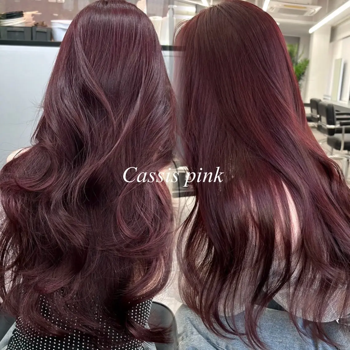 『🌹❤️暖色カラー🌹❤️』ブリーチ無しダブルカラー+トリートメント🌺🌺の写真