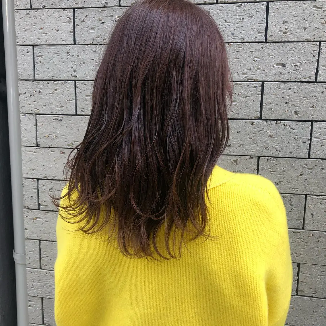 ミディアム レイヤーカット カット ヘアカラー トリートメント SANC hair salonのヘアスタイル
