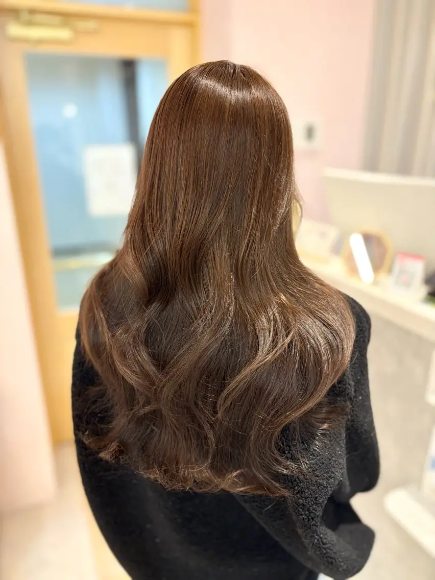 ロング カラー ベージュカラー ヘアカラー merc.谷本 澪のヘアスタイル