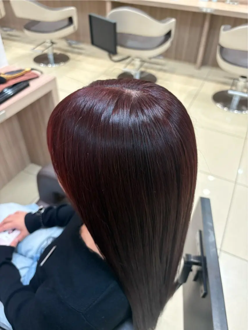 ロング カット ヘアカラー 透明感カラー/ 松井克樹のヘアスタイル