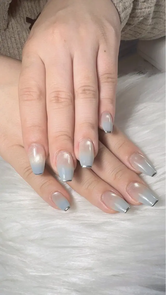 ネイル 長さ出し Sunset Nail 柏のネイルデザイン
