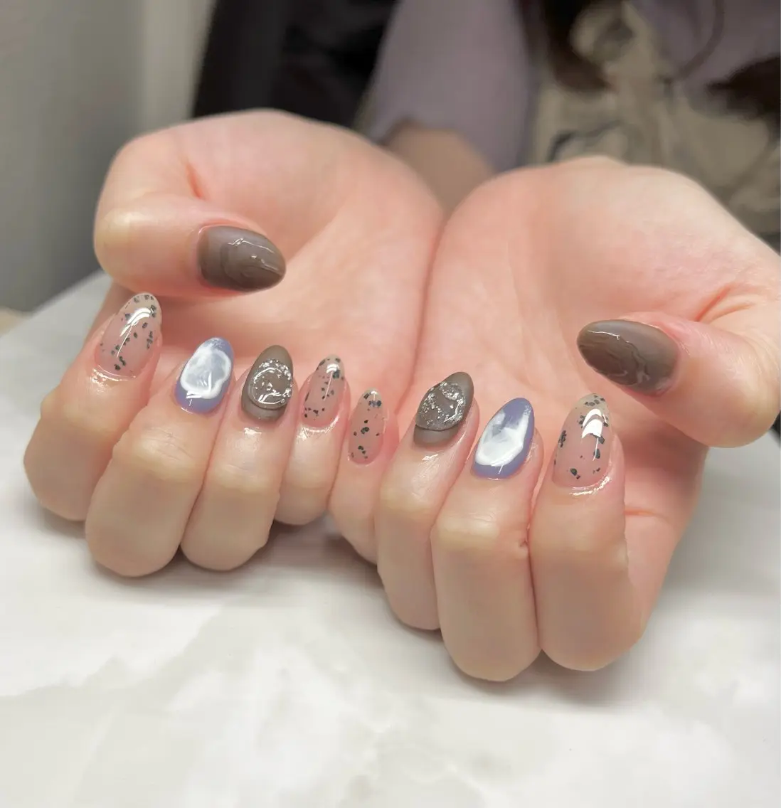 ネイル AISAフィル× ハードモチ最強のネイルデザイン