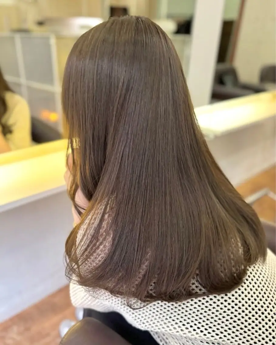ロング カラー ベージュカラー Honoko 🐰のヘアスタイル