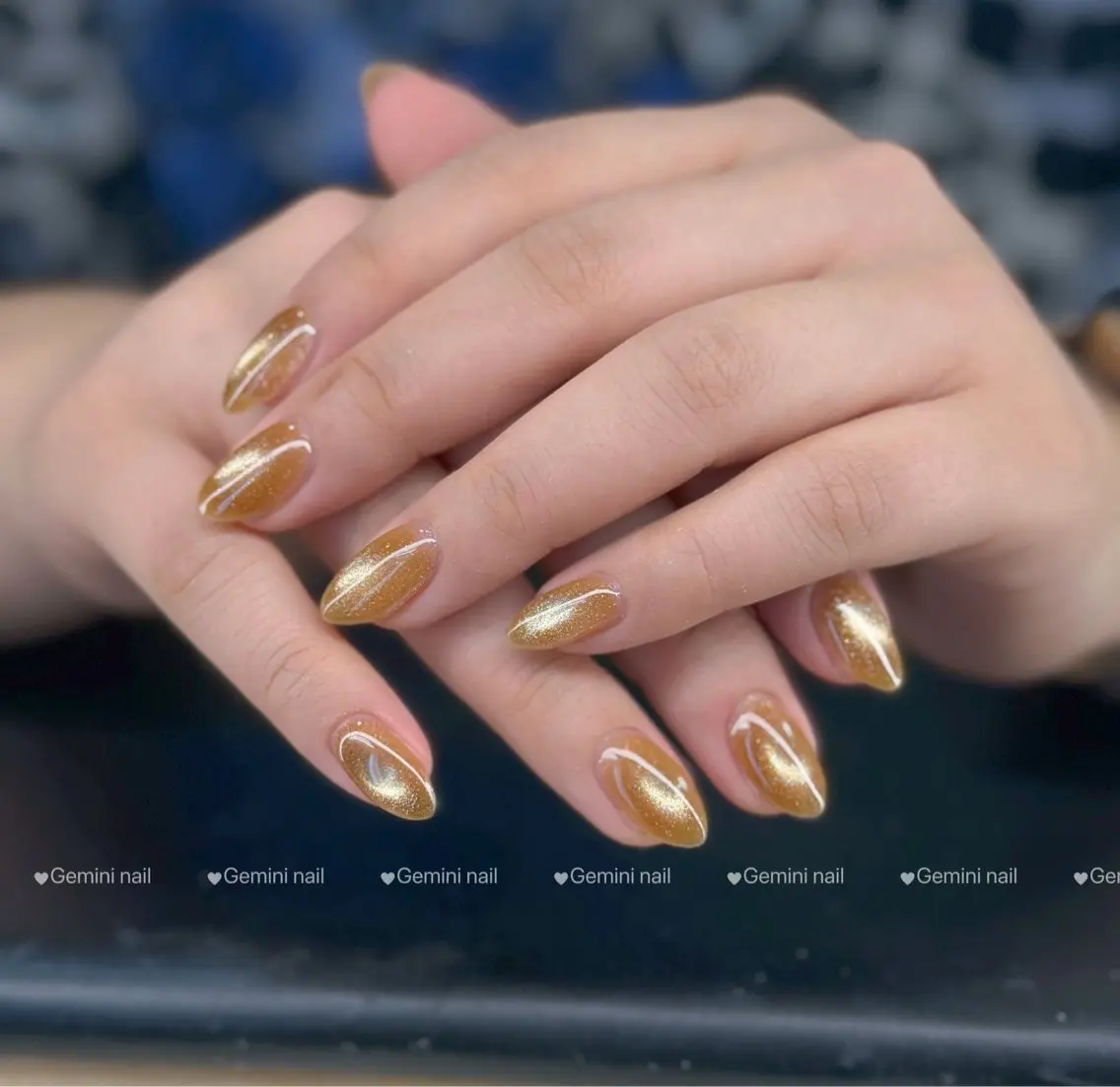 ネイル マグネットネイル Gemini nail.Yukiのネイルデザイン