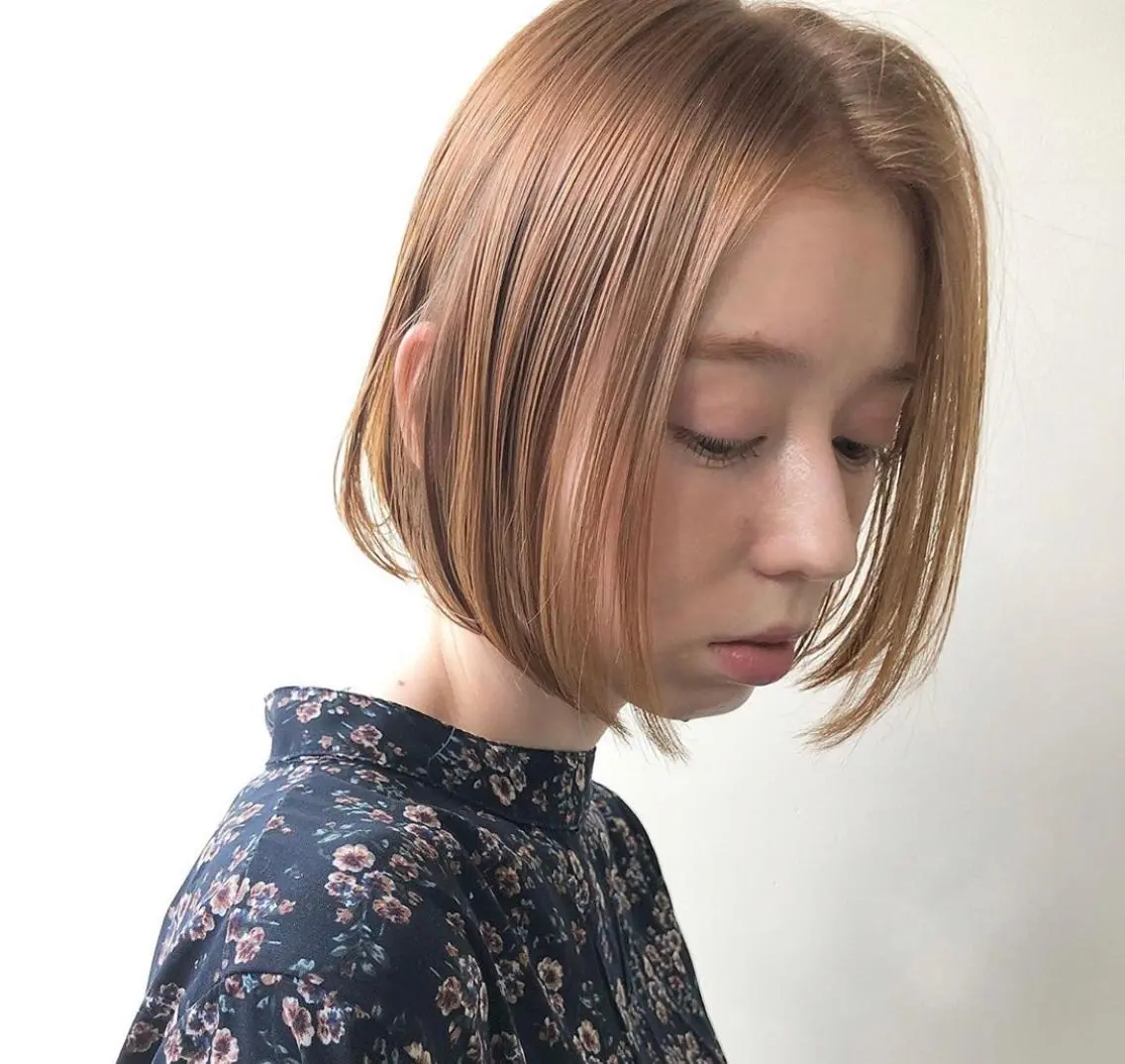 ショート マンツーマン／韓国 ヘア‎Amiのヘアスタイル