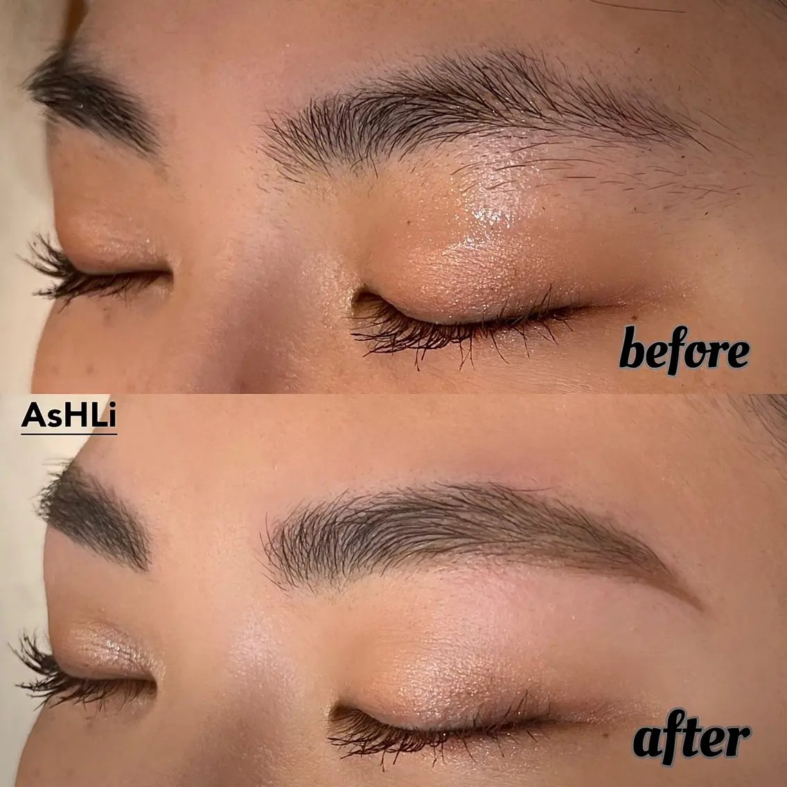 アイブロウ ハリウッドブロウリフト AsHLi 南青山のエステ・リラクイメージ