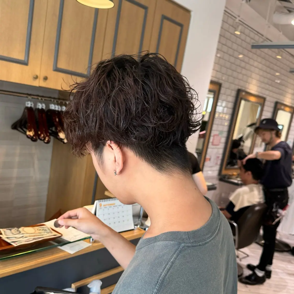 パーマ メンズ カット パーマ 伊藤 歩のヘアスタイル