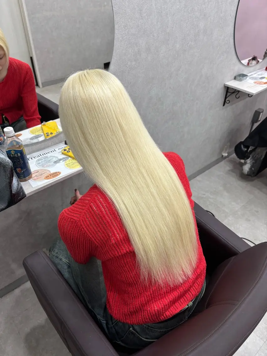ロング 中澤和貴 /ブリーチカラーのヘアスタイル