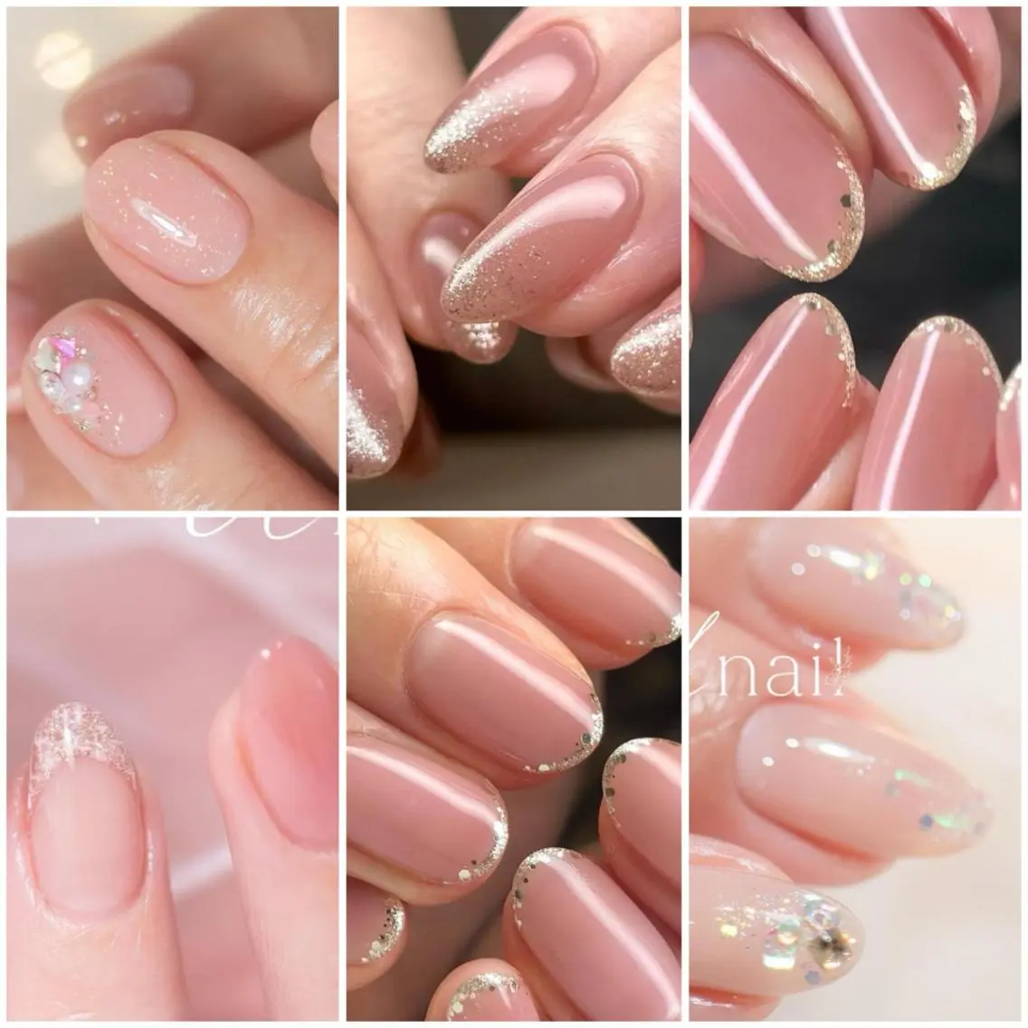 ネイル オフィスネイル モチの良さ◉ フィルインネイル♡のネイルデザイン