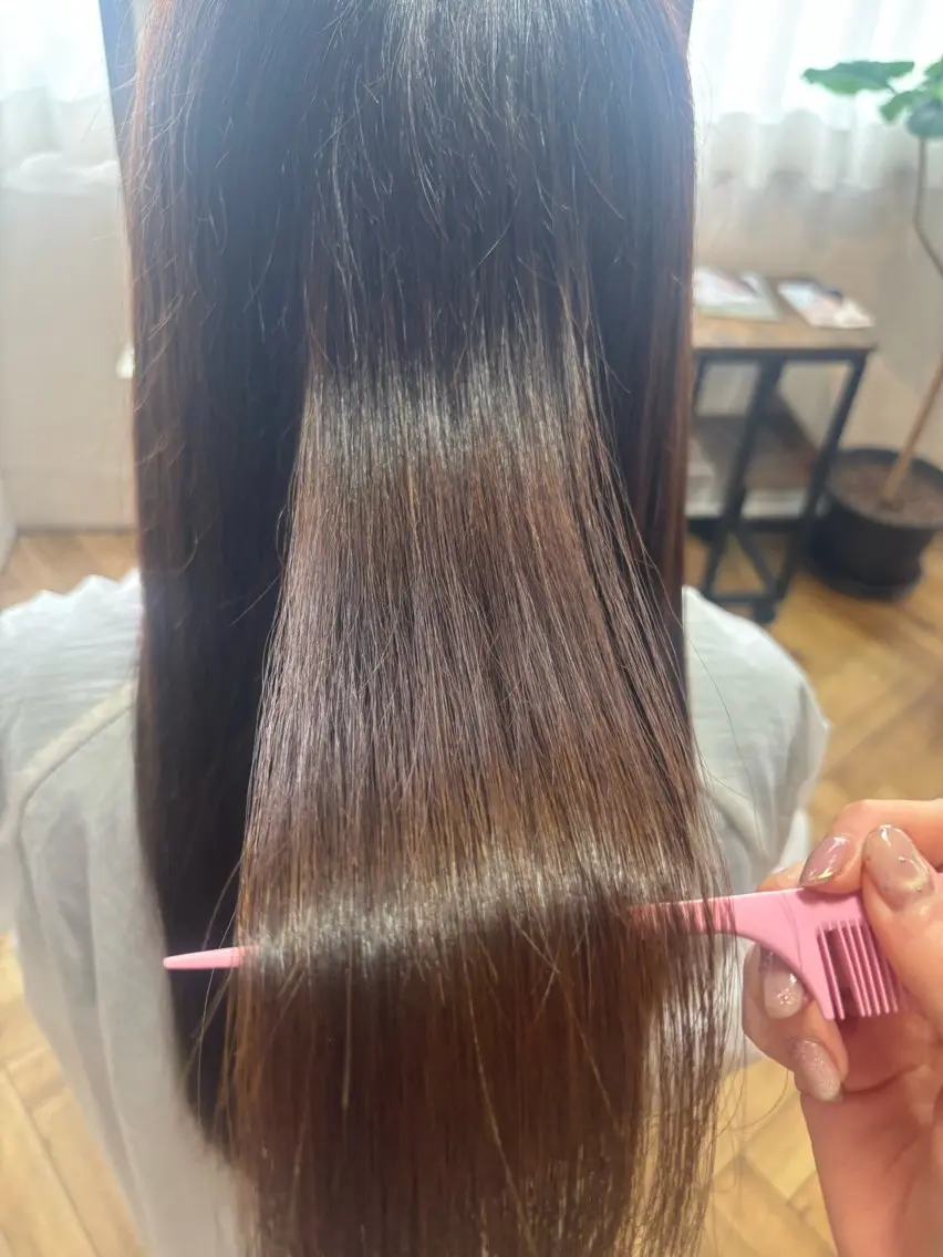 藤原実璃 TR&スパ モデル様募集中のヘアスタイル