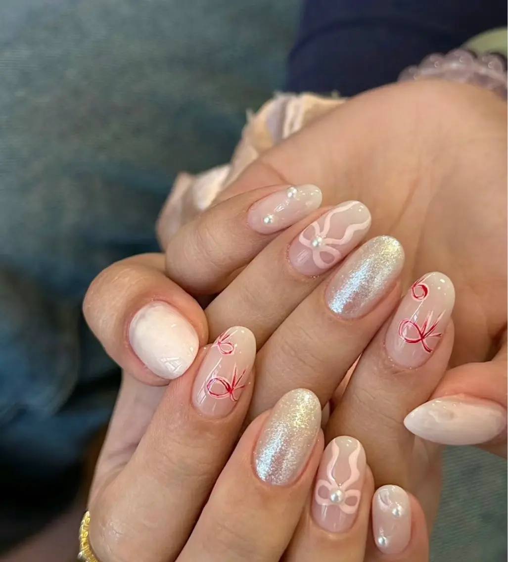 ネイル ハンドネイル ハンドケア 🍑 momo_nailのネイルデザイン