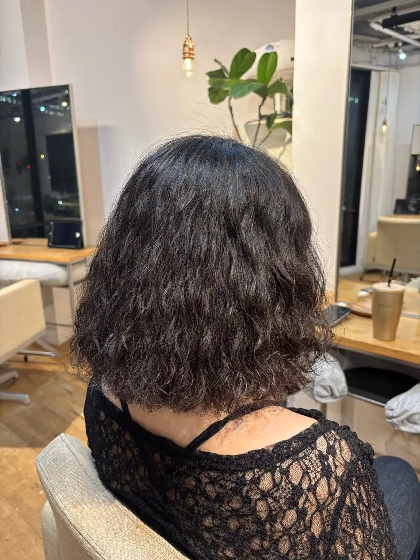 【✨️パーマ得意です✨️】レディースカット+パーマの写真