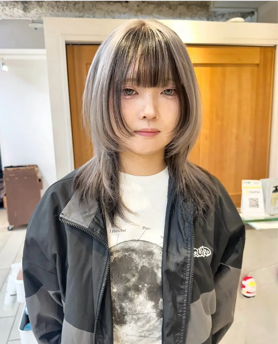 🩵ウルフカットモデル✄の写真
