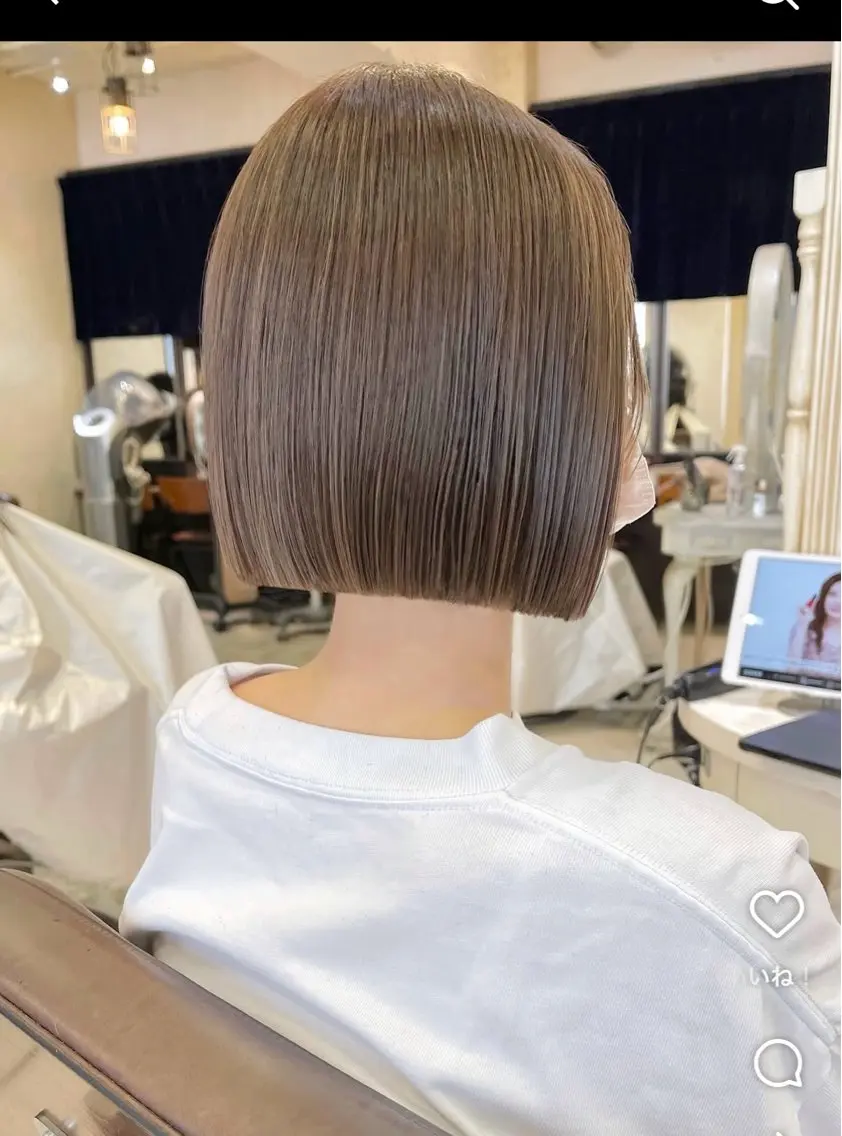 ショート 杉崎 朝佳のヘアスタイル