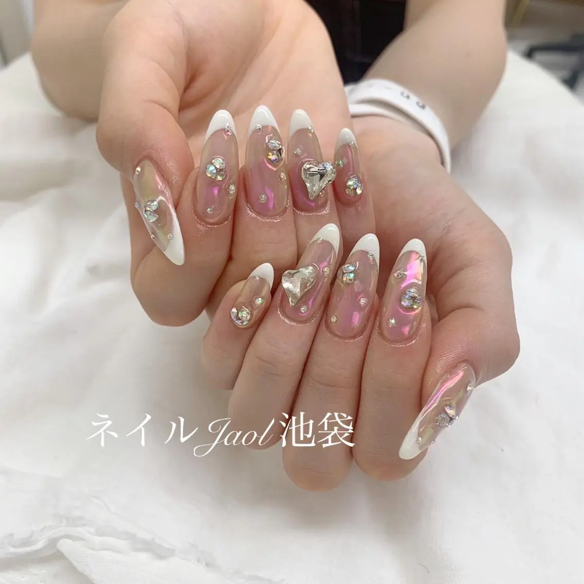 セミロング ネイルJaol 池袋のネイルデザイン