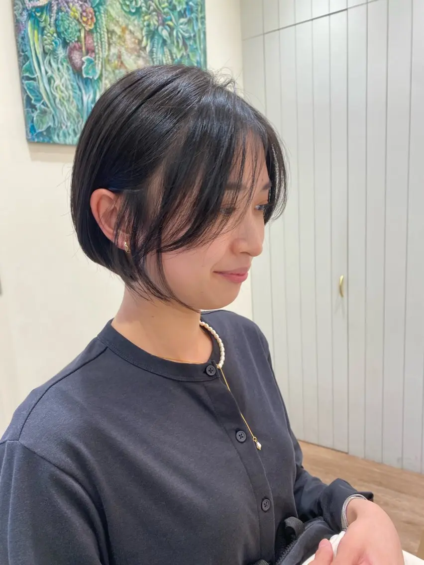 🌈前髪顔周りカット+トリートメント🌈カスタムトリートメントでお好みの手触りに✨の写真