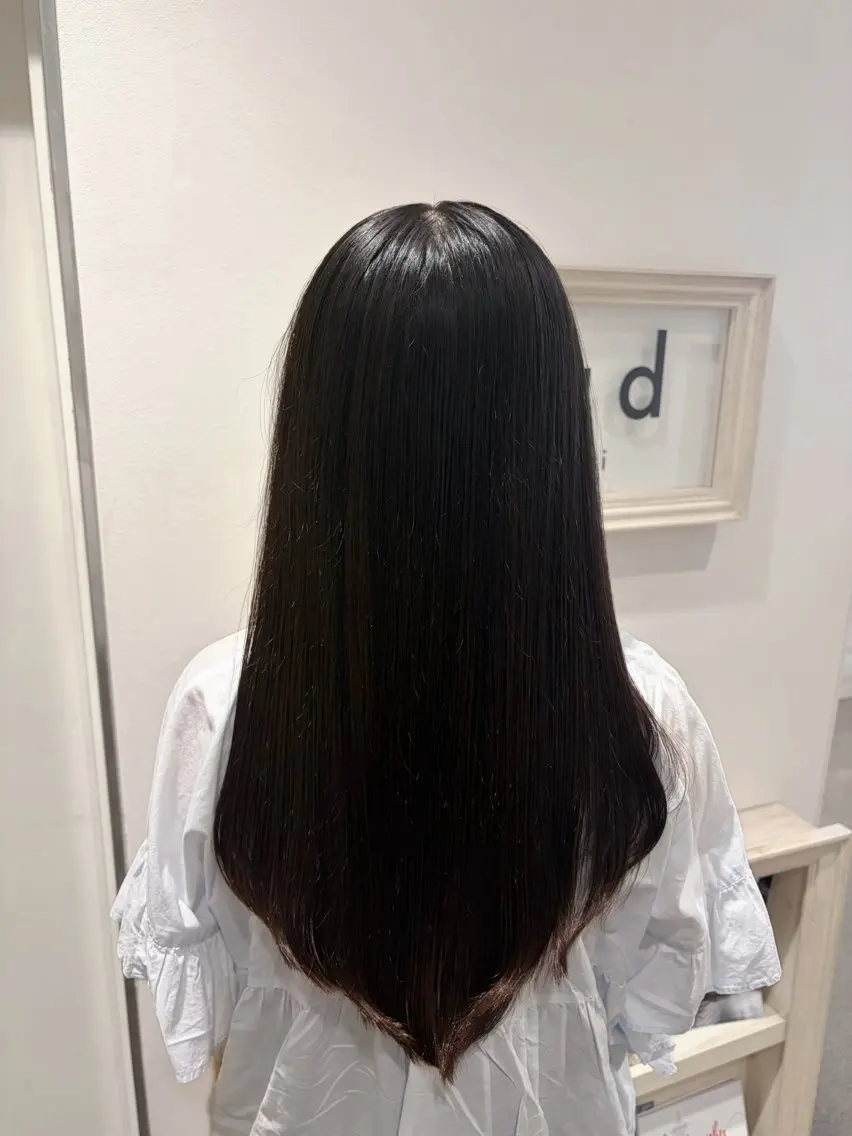 ロング トリートメント ヘアメ⑅̥艶カラー ⑅̥honokaのヘアスタイル