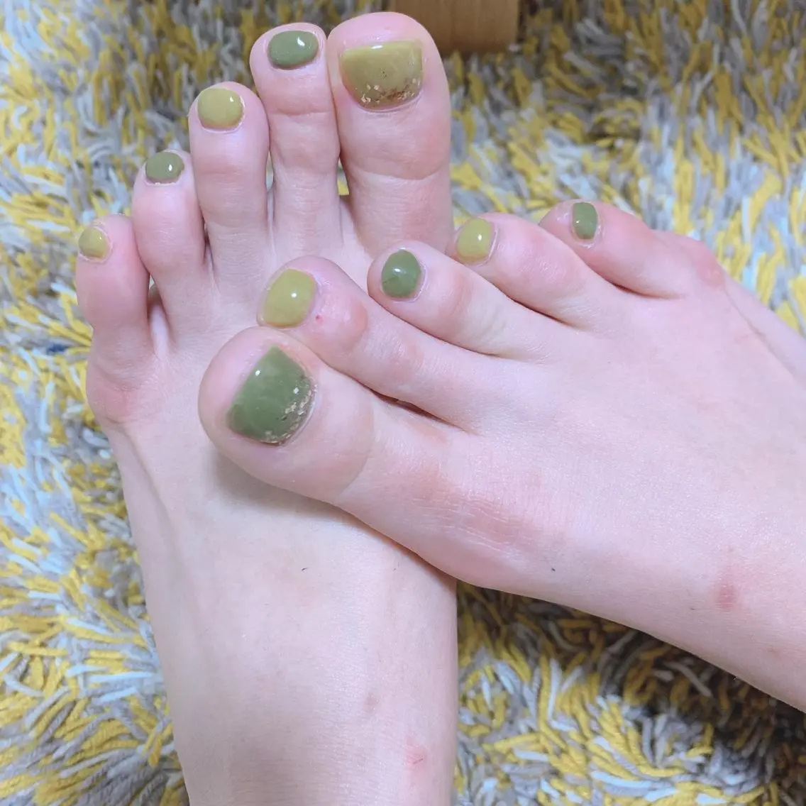 ネイル フットネイル ワンカラーネイル nailsalon GEARのネイルデザイン