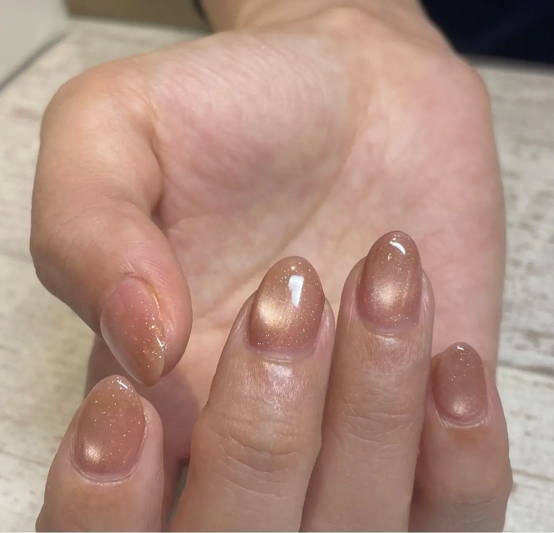 ネイル マグネットネイル 星 希乃歌のネイルデザイン