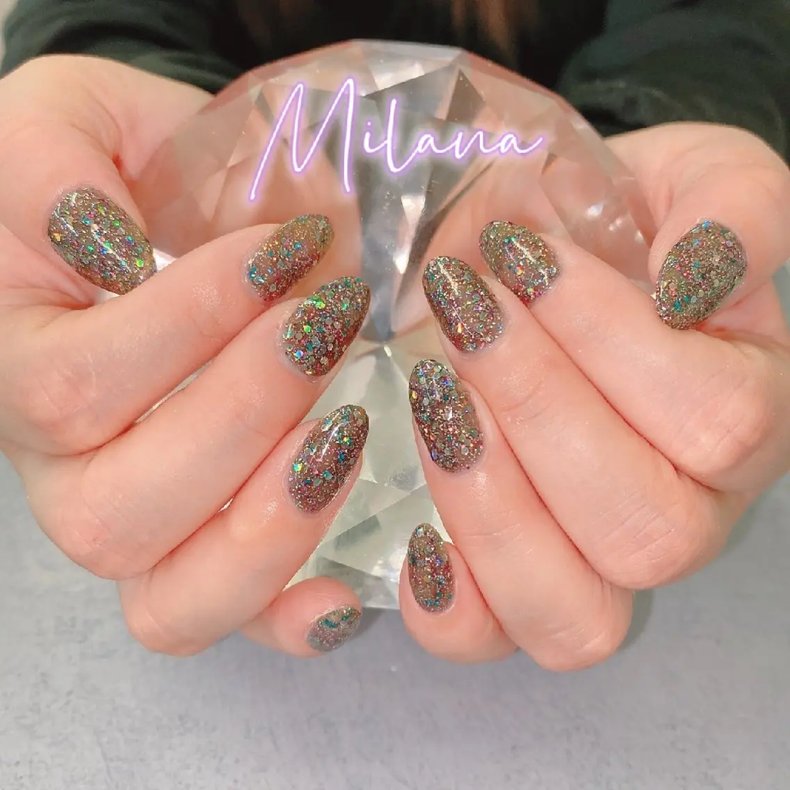 ネイル ワンカラーネイル ハンドネイル Milana 川瀬のネイルデザイン