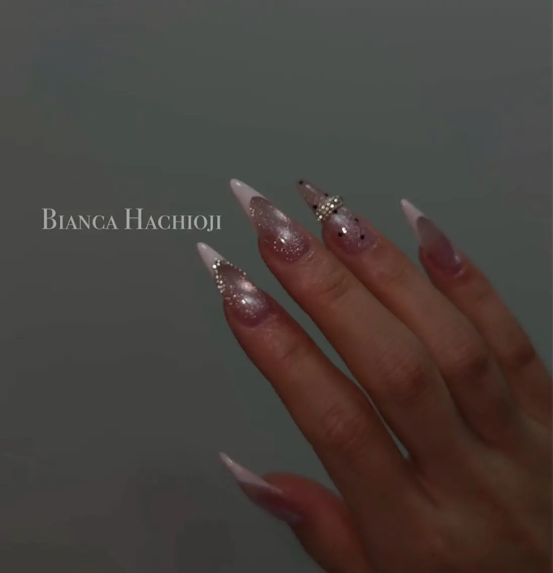 ネイル ハンドネイル Bianca🦋 AIRAのネイルデザイン