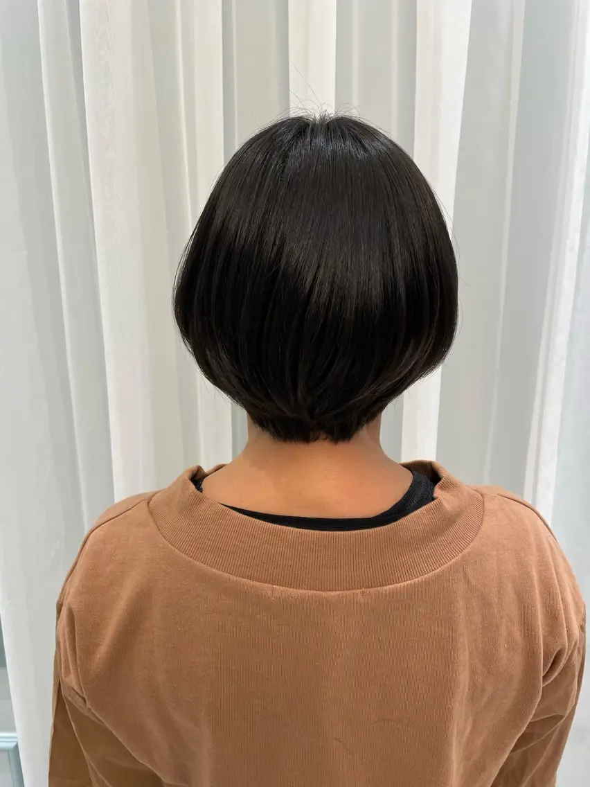 ショート 丸みショート ショートヘア 永沼 美月のヘアスタイル
