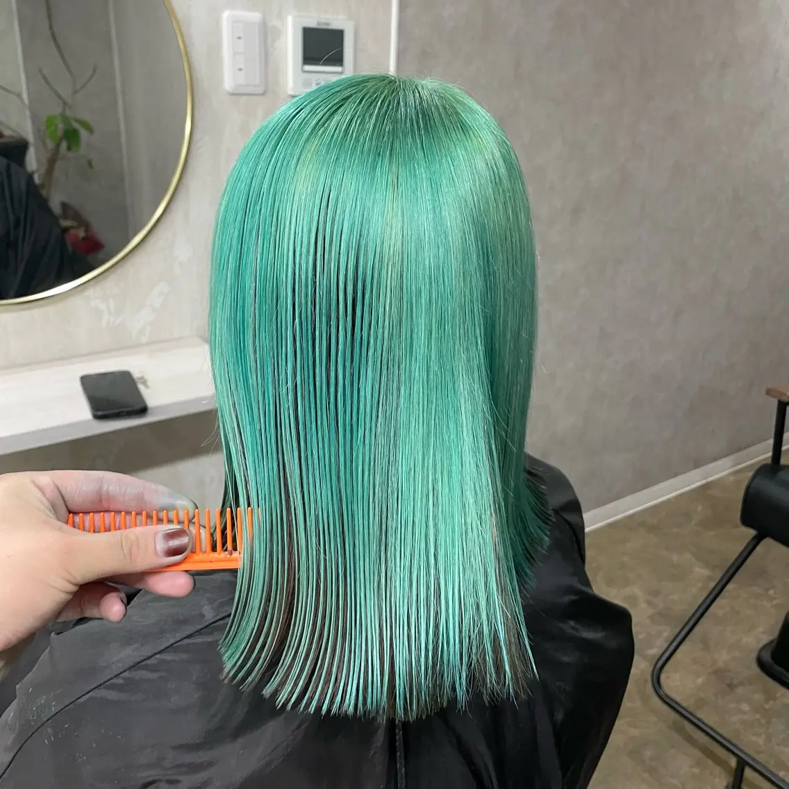 ミディアム ヘアカラー トリートメント 🌟ハイトーン/ボブ /RYOJU🌟のヘアスタイル