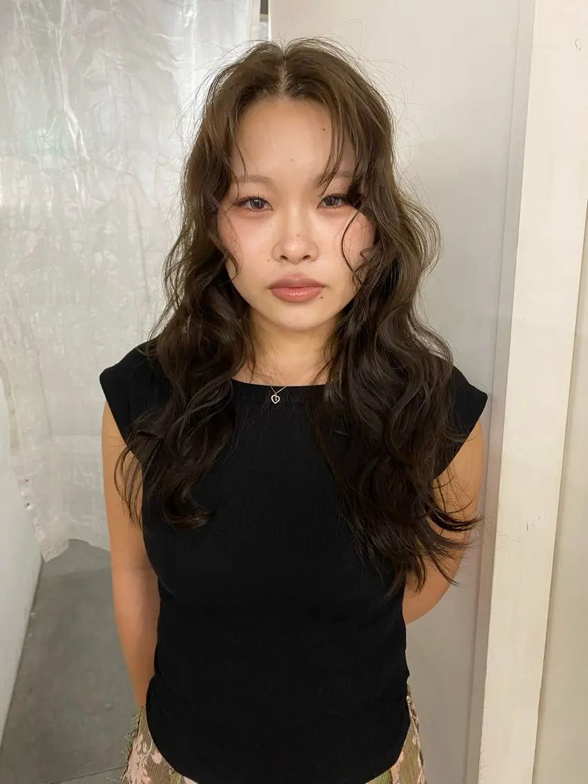 ロング カラー 心斎橋／ りんのヘアスタイル