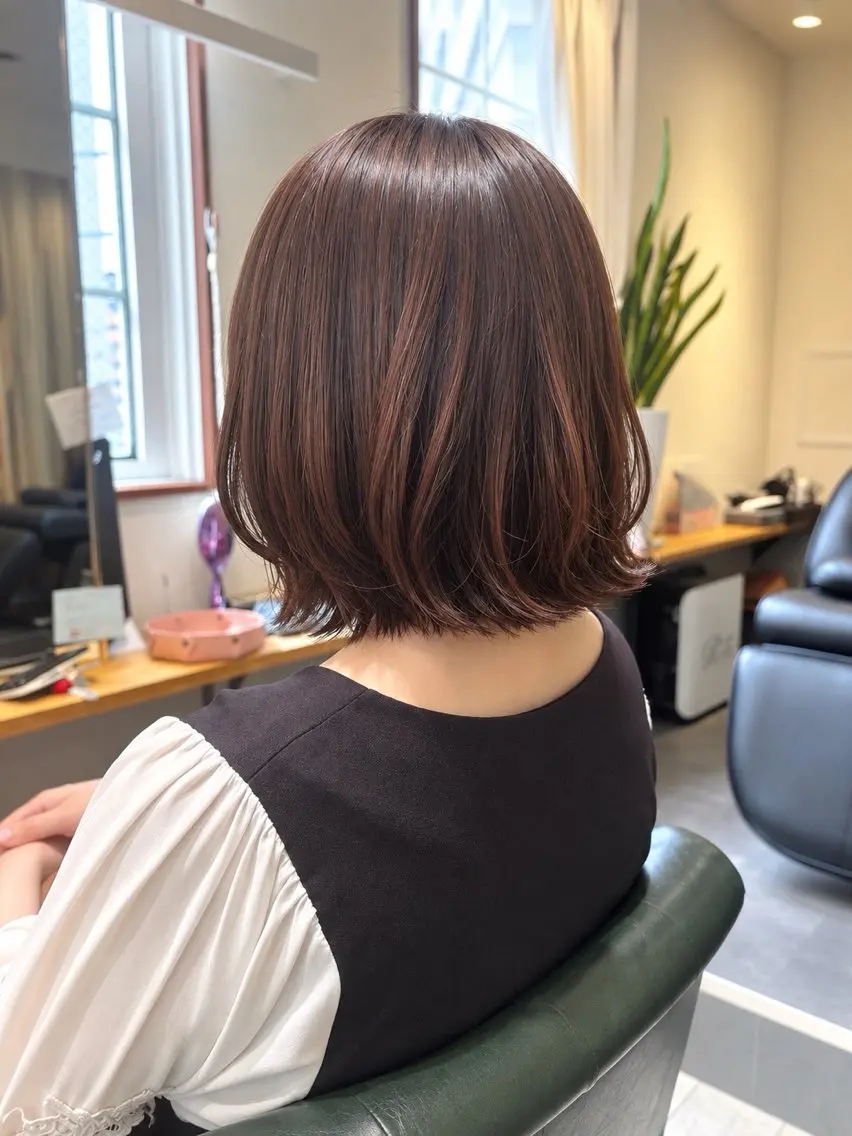 ショート カット ヘアカラー laffin❁ななみ /パーマスタイルのヘアスタイル