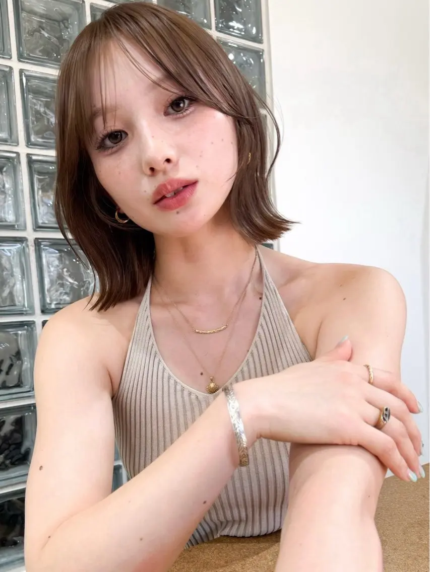 ロング カラー ヘアアレンジ ヘアカラー 🫧透明感カラー/ Wカラー🫧namiのヘアスタイル