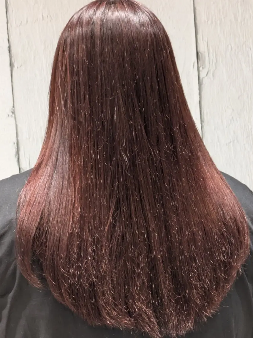 カラー 透明感カラー ピンクカラー ヘアカラー 🌸センター北 🌸森田 果南🌸のヘアスタイル