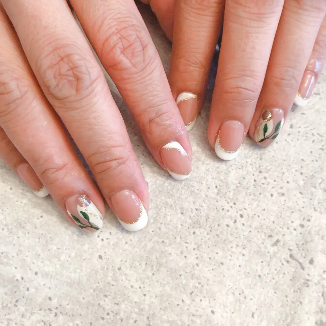 ネイル フレンチネイル Bijou💎✨ Reiのネイルデザイン
