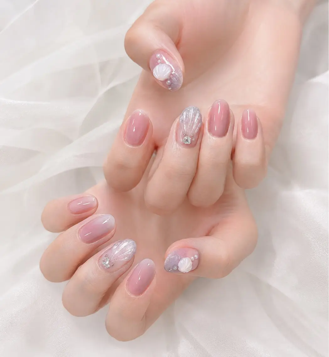 ネイル ハンドネイル ハンドケア NailSalon✨ Écrinエクランのネイルデザイン