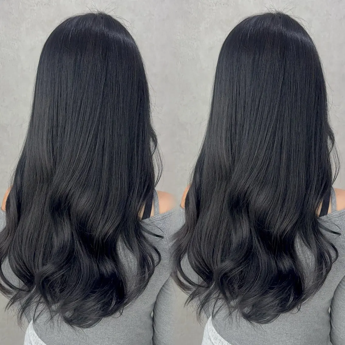 ロング カラー アッシュ アッシュブラウン ベージュカラー 黒髪 ブリーチ カット ヘアカラー トリートメント 赤み無し柔らかカラー 【梅田】madokaのヘアスタイル
