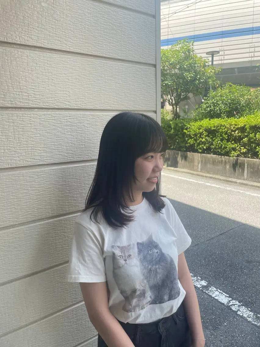 ミディアム 特化✨透明感カラー 白髪染め✨住田緋菜のヘアスタイル