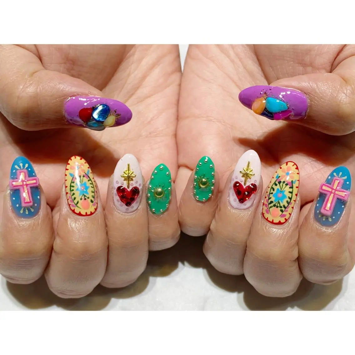 ネイル 長さ出し ジェルネイル ハンドネイル YUN 💅のネイルデザイン