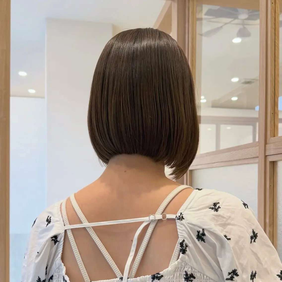 ショート カット ヘアカラー 縮毛矯正 トリートメント 𓍯柔らかhair 𓍯 yukinoのヘアスタイル