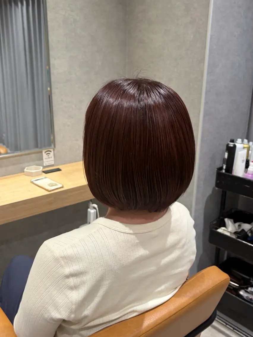 ショート カラー 齋藤 艶珠のヘアスタイル