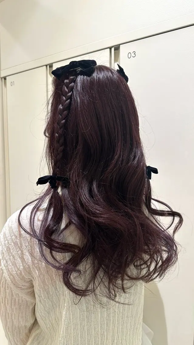 ロング ヘアアレンジ 🤍ハイライト/ レイヤー/銀座🤍のヘアスタイル