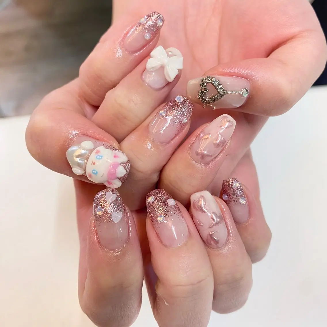 ネイル ハンドネイル Kira-ra💎 KIRARIのネイルデザイン
