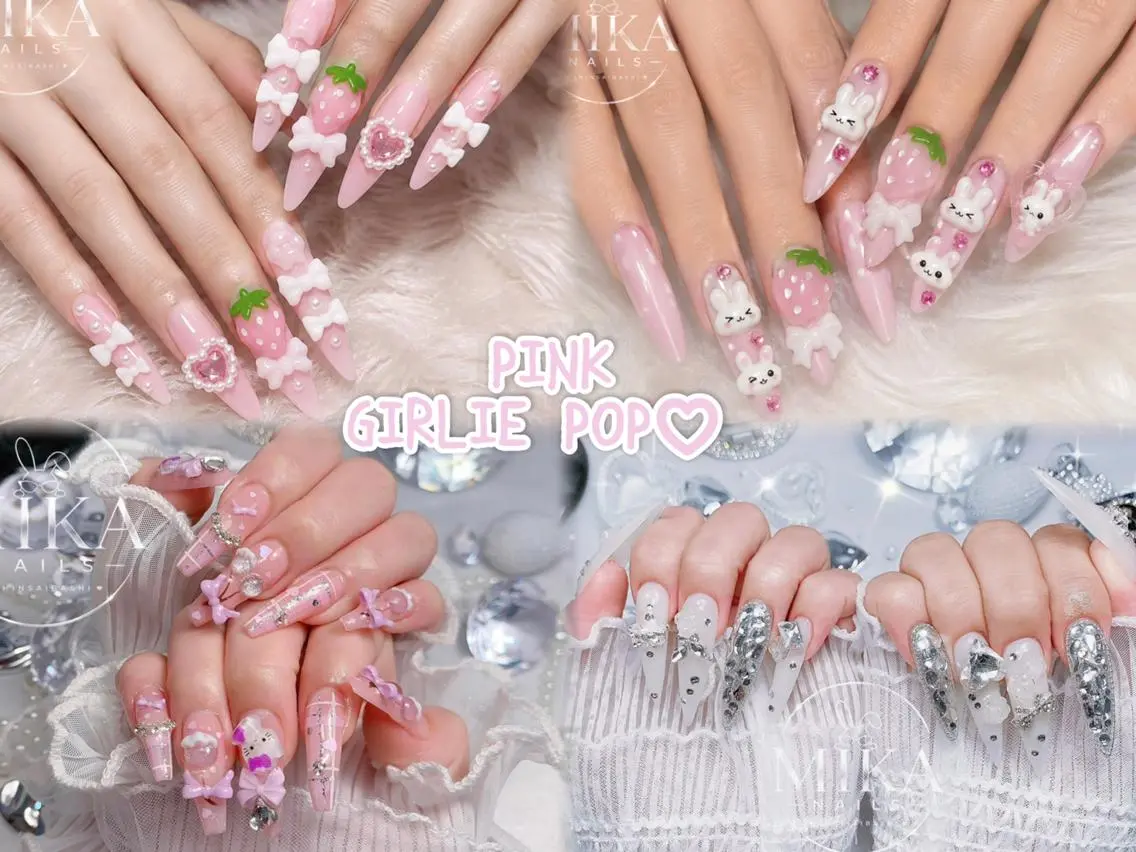 ネイル アートネイル チークネイル ドット フットネイル フレンチネイル ハンドネイル KIMU MIKA.NAILのネイルデザイン