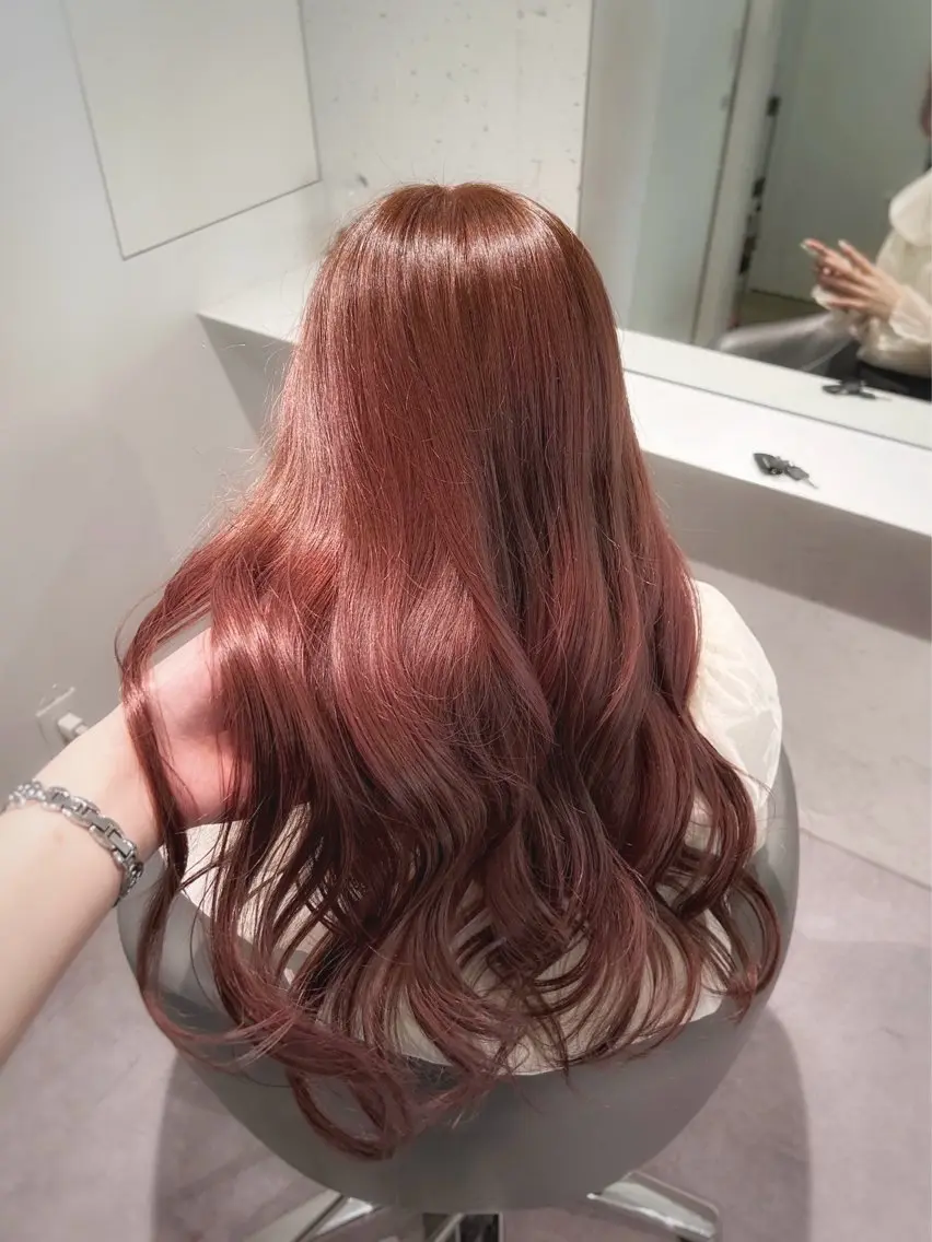 💜ワンカラー+トリートメントの写真