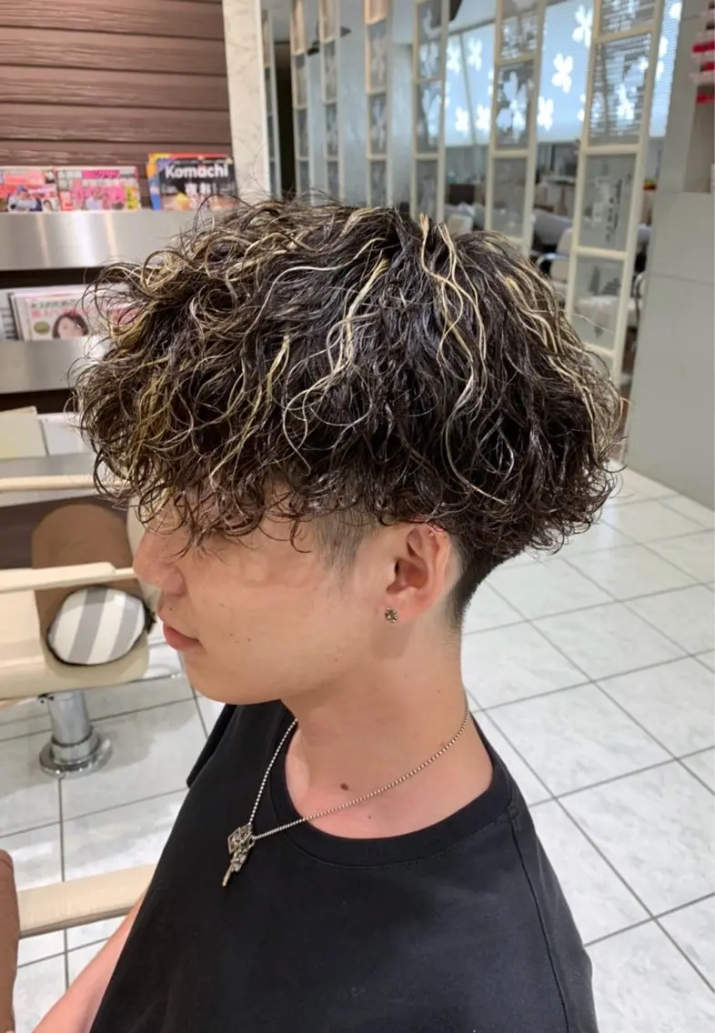 メンズ 長南 迅人のヘアスタイル
