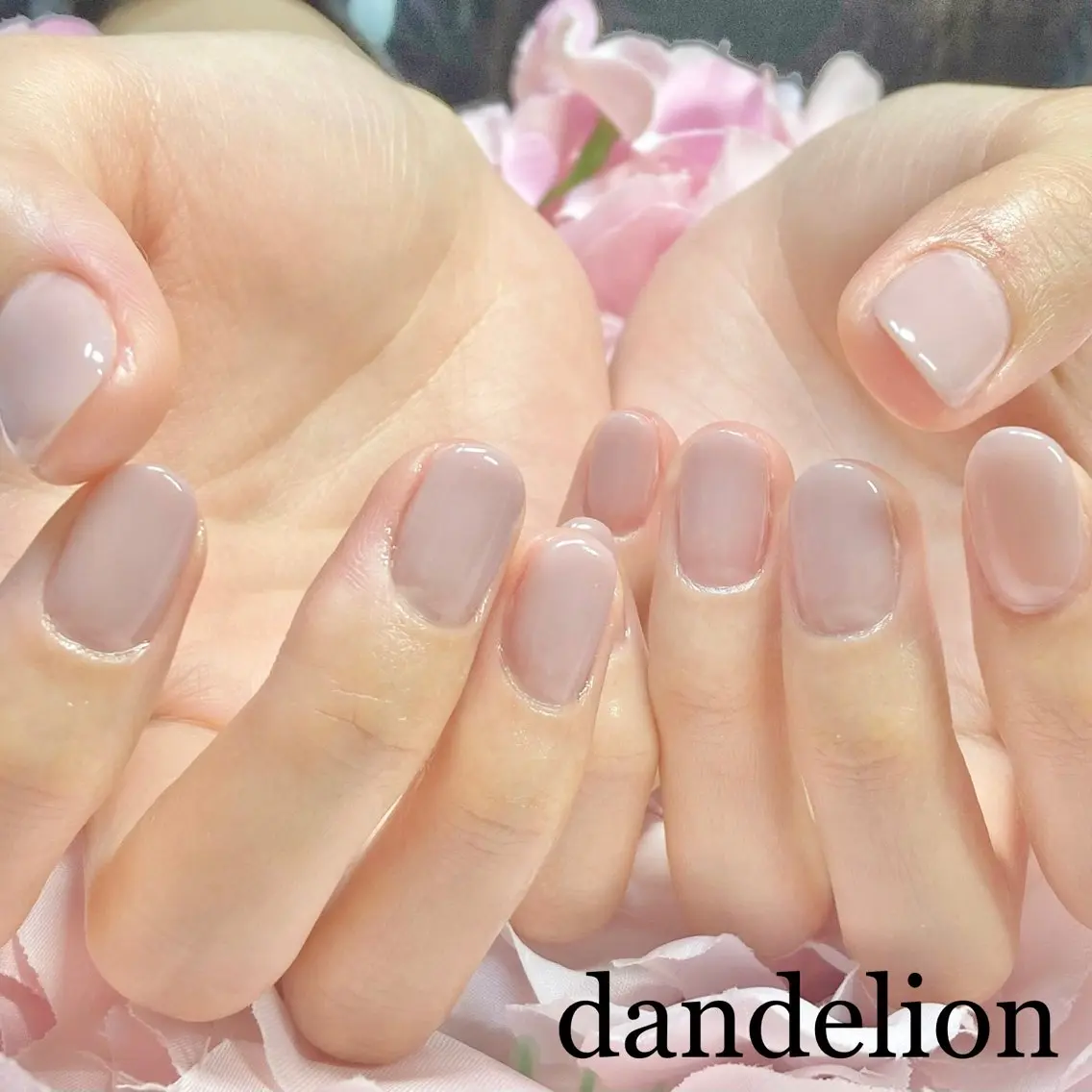 ネイル ハンドネイル ハンドケア dandelion ダンデライオンのネイルデザイン